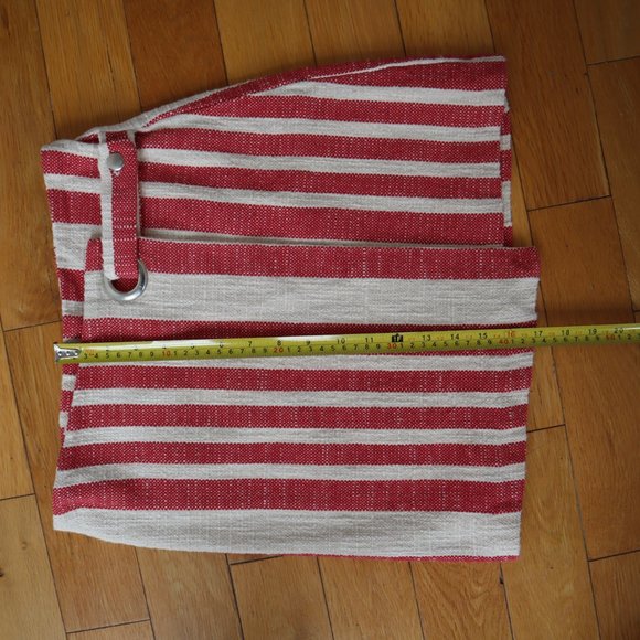 Free People It's a Wrap Striped Mini Skirt, Size Small - Picture 15 of 16